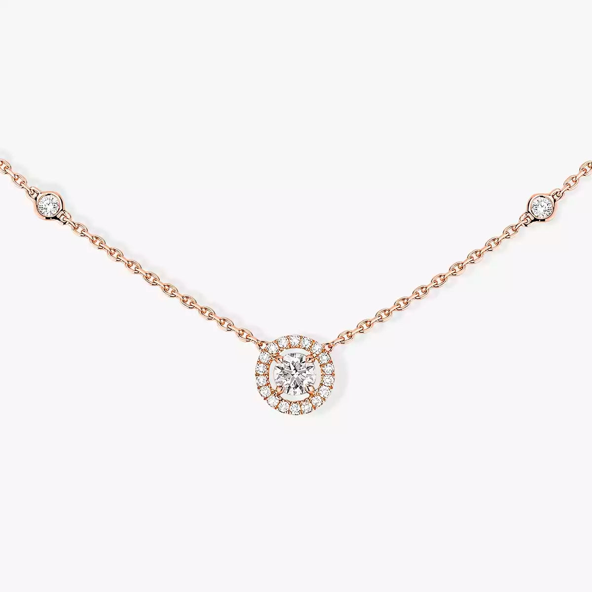 [⭐Luxery]Diamond Necklace 0,20ct Brilliant Shape Joy