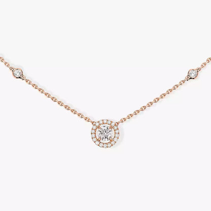 [⭐Luxery]Diamond Necklace 0,20ct Brilliant Shape Joy