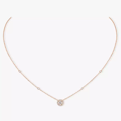 [⭐Luxery]Diamond Necklace 0,20ct Brilliant Shape Joy
