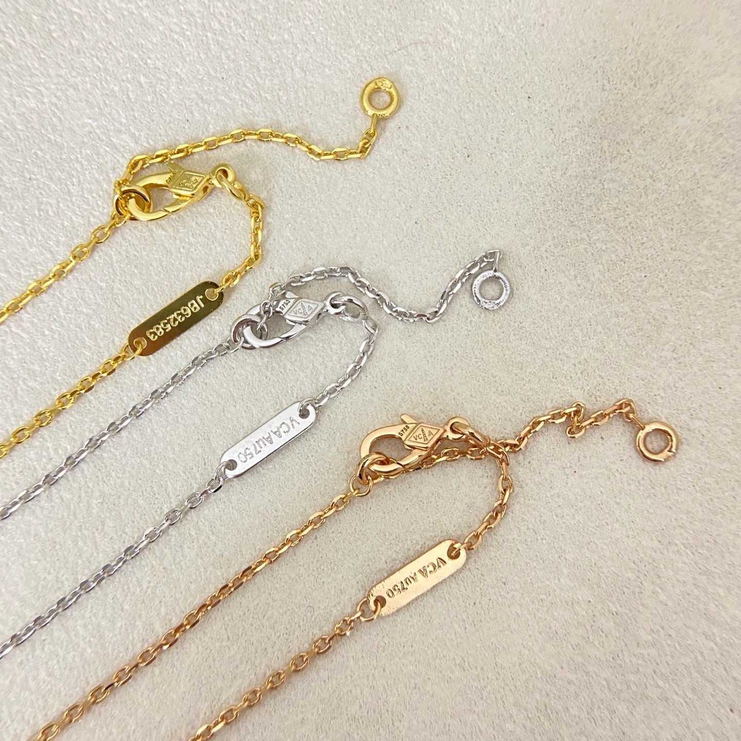 [⭐Luxery Jewelry]NEW 15MM PURPLE SAND-GOLD FOUR-LEAF CLOVER NECKLACE
