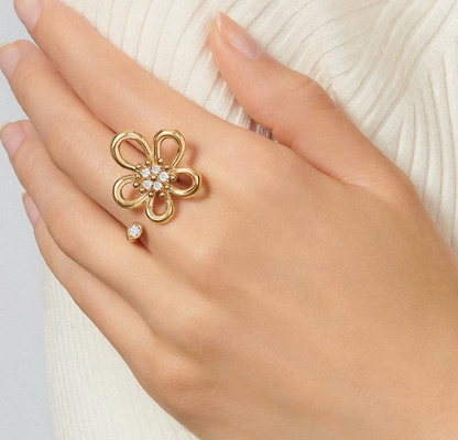 [⭐Luxery]Flowerlace Between the Finger