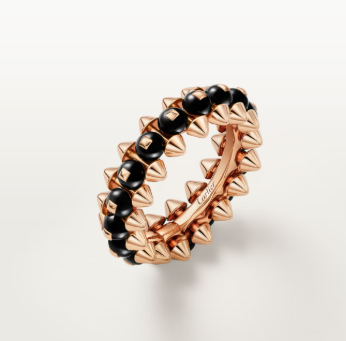 [⭐Luxery]CLASH ELEGANT ROSE GOLD RING FEATURING NATURAL AGATE
