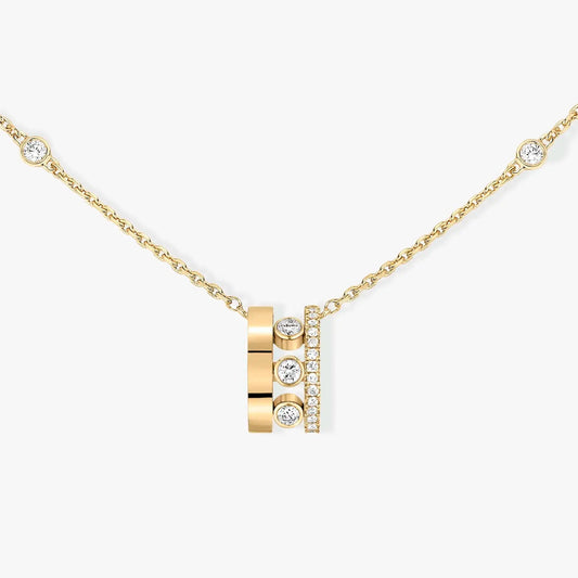 [⭐Luxery]CHAIN MOVE ROMANE PEDAND NECKLACE