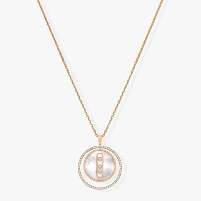 [⭐Luxery]Demo MOVE MM NACRE BLANCHE DIAMOND NECKLACE