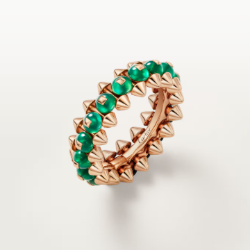 [⭐Luxery]CLASH ELEGANT ROSE GOLD RING FEATURING NATURAL AGATE