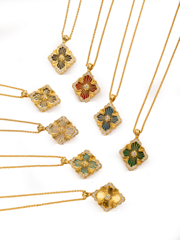 [⭐Luxery] B.C.L BIG SIZE  ENAMEL NECKLACE（Various colors）