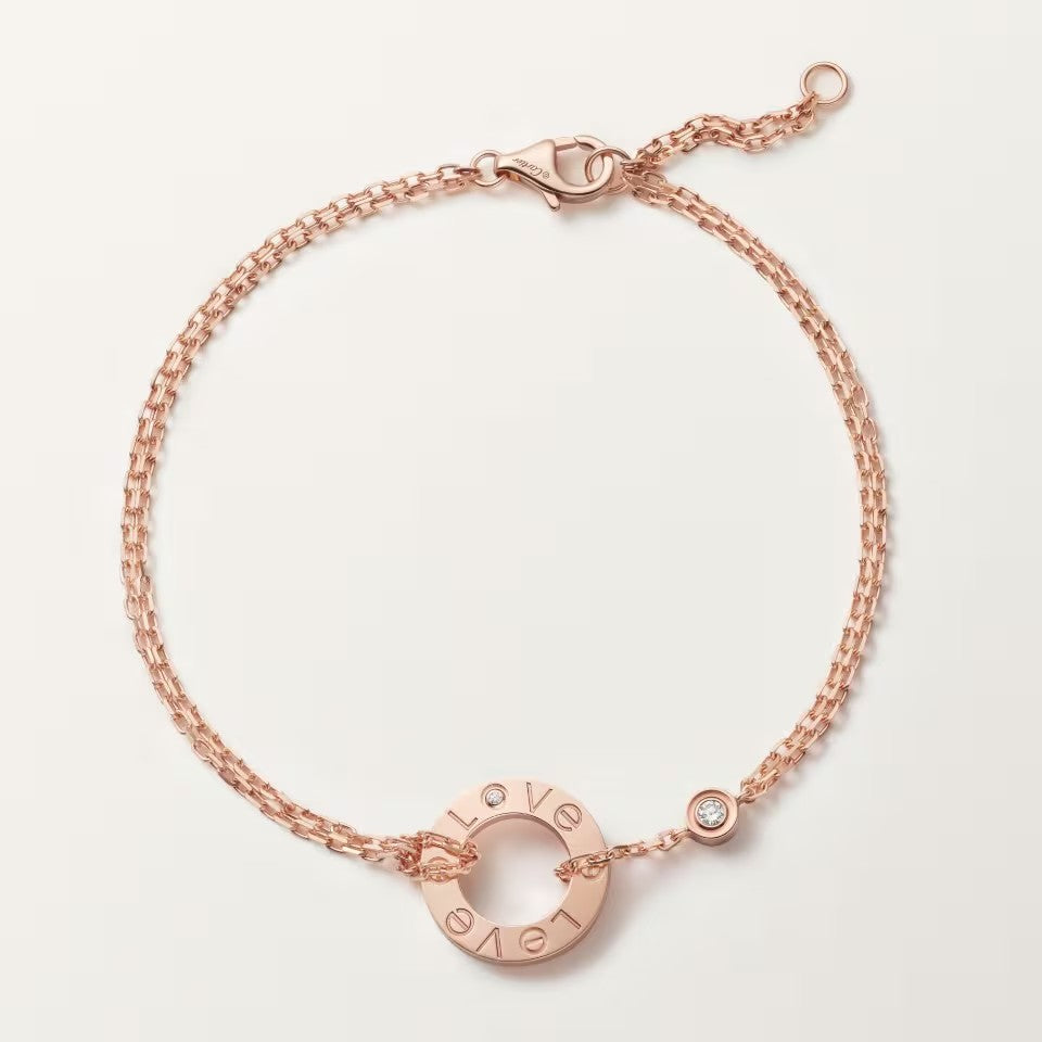 [⭐Luxery]LOVE BRACELET 2 DIAMOND