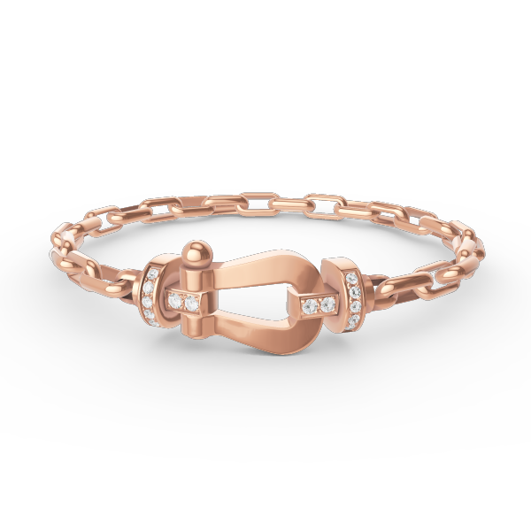 [⭐Luxery]FORCE LARGE HORSESHOE CLASP  METAL BRACELET