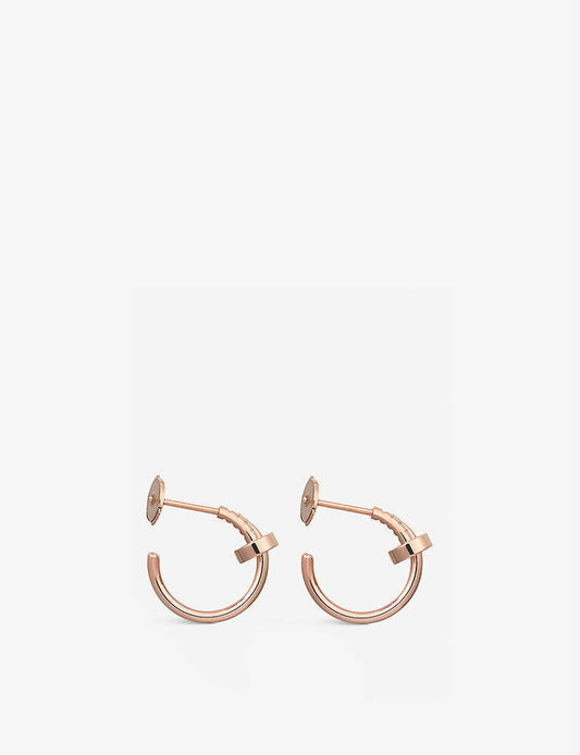[⭐Luxery]JUSTE EARRINGS PINK GOLD