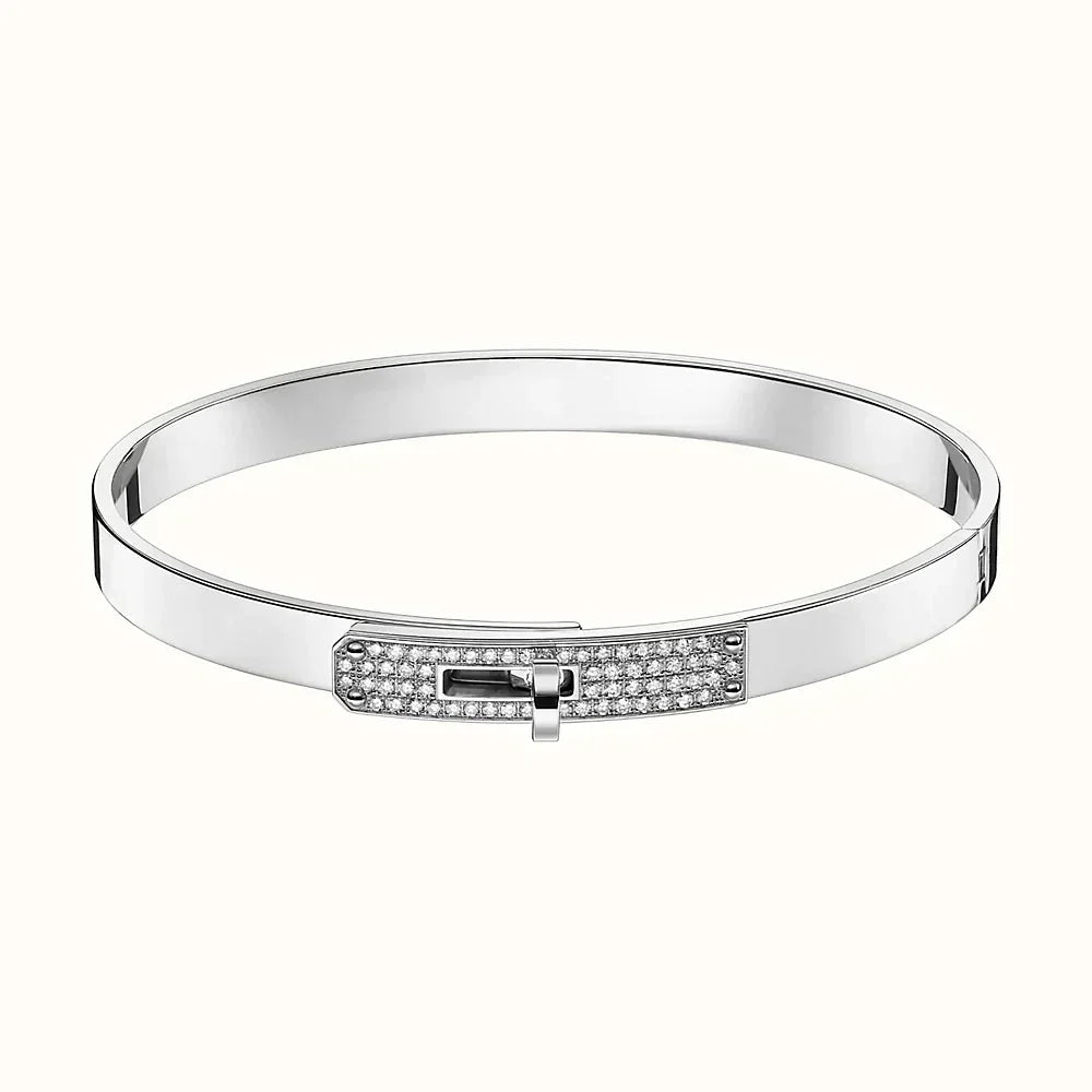 [⭐Luxery]KELLY SILVER DIAMOND BRACELET