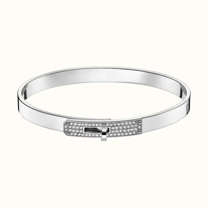 [⭐Luxery]KELLY SILVER DIAMOND BRACELET