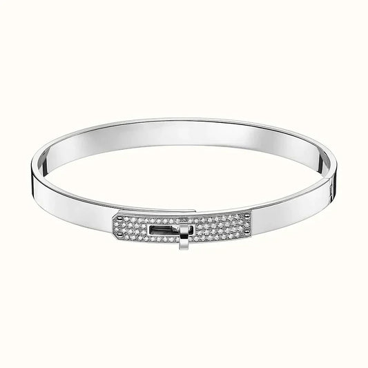 [⭐Luxery]KELLY SILVER DIAMOND BRACELET