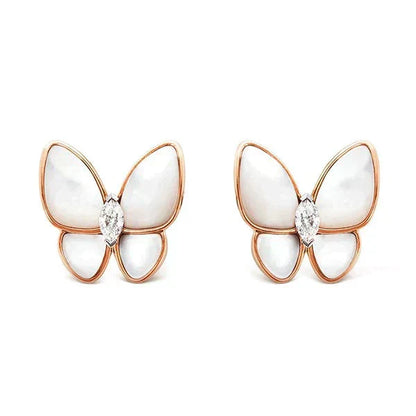 [⭐Luxery]BUTTERFLY MOP DIAMOND EARRINGS