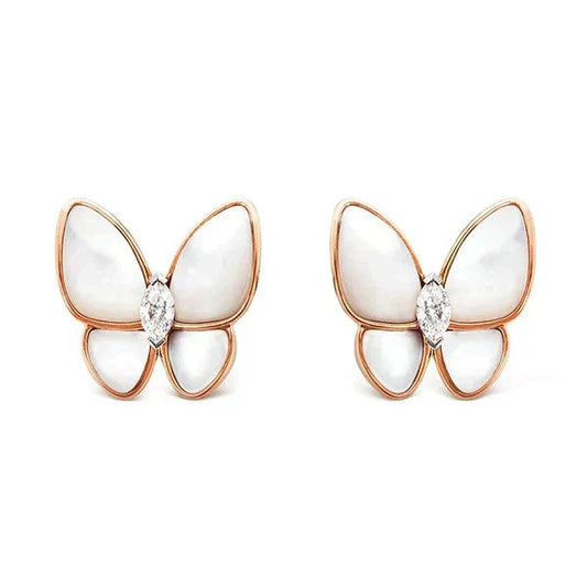 [⭐Luxery]BUTTERFLY MOP DIAMOND EARRINGS