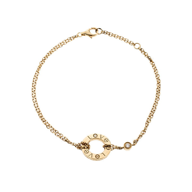 [⭐Luxery]LOVE BRACELET 2 DIAMOND