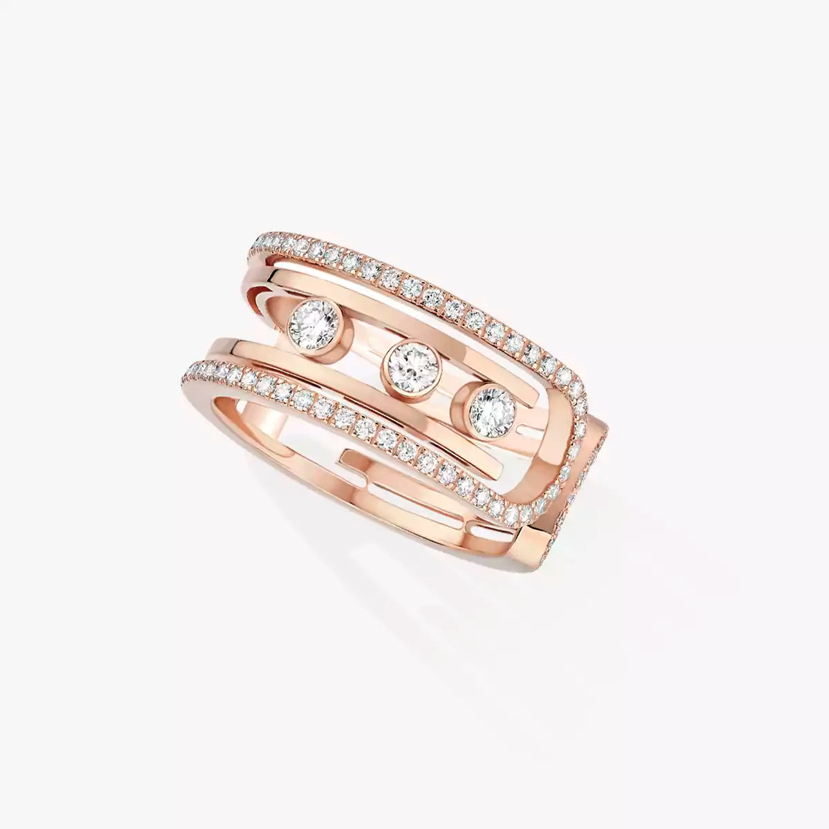[⭐Luxery]Move 10th Diamond Ring in Gold