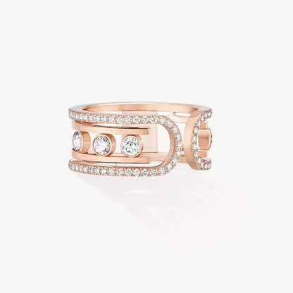 [⭐Luxery]Move 10th Diamond Ring in Gold