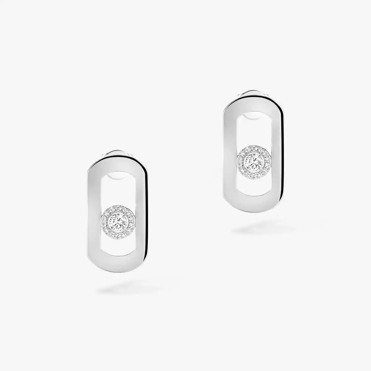 [⭐Luxery]So Move Diamond Earrings in Yellow Gold