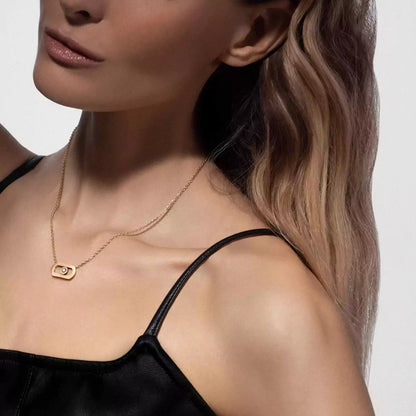 [⭐Luxery]So Move Diamond Necklace in Gold