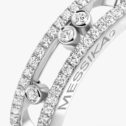 [⭐Luxery] Baby Move Gold Diamond Pave_ Ring