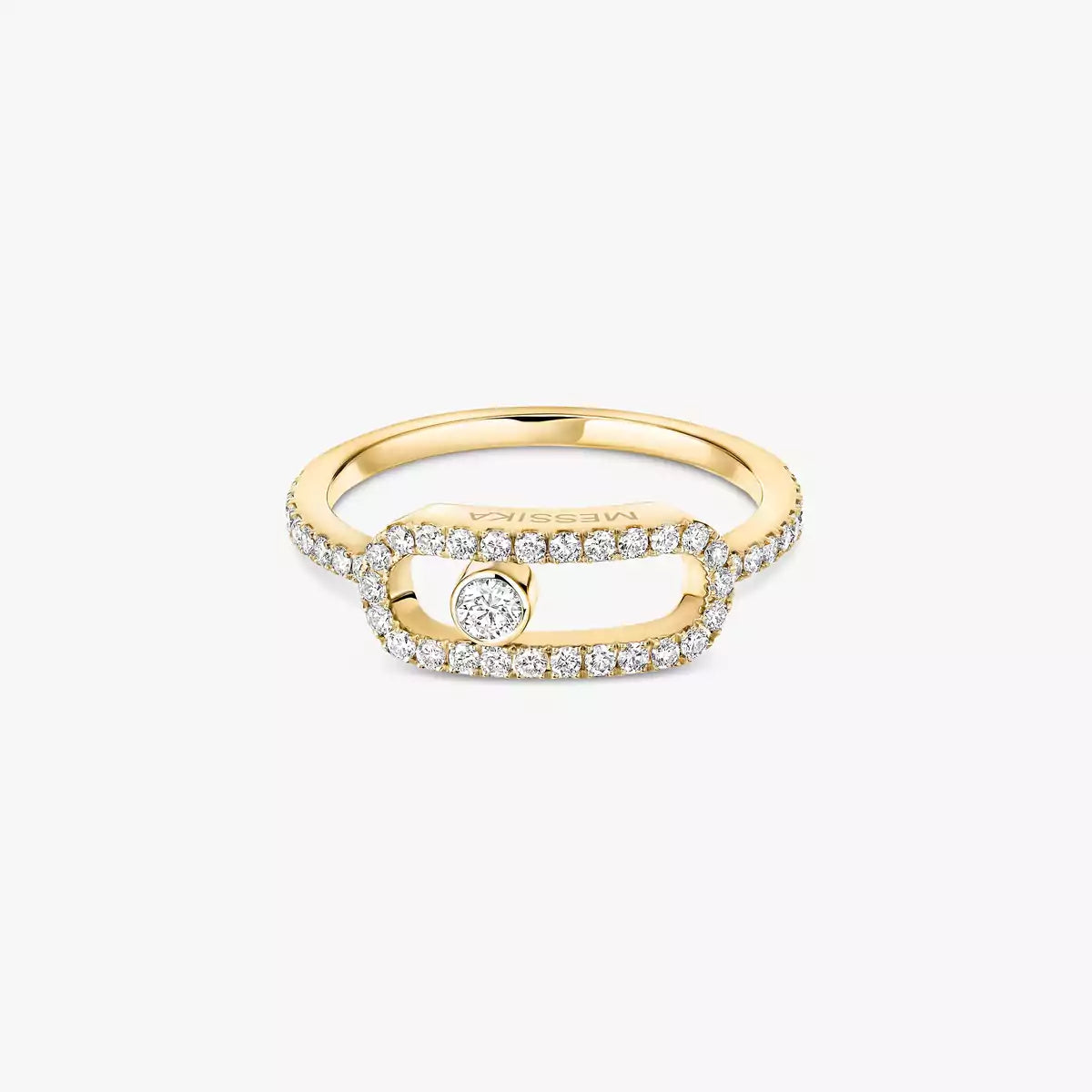 [⭐Luxery]Move Uno Diamond Ring in Gold