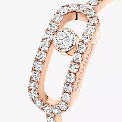 [⭐Luxery]Move Uno Diamond Ring in Gold