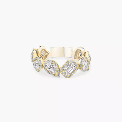 [⭐Luxery]Diamond Wedding Ring My Twin