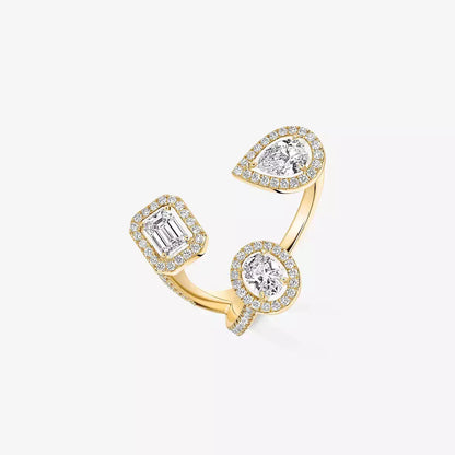[[⭐Luxery] Diamond Ring 0,25ct My Twin Trilogy