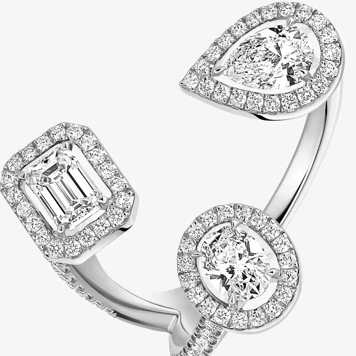 [[⭐Luxery] Diamond Ring 0,25ct My Twin Trilogy