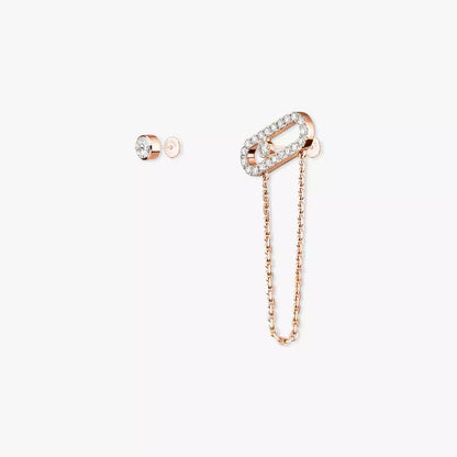 [⭐Luxery]Move Uno Diamond Earrings