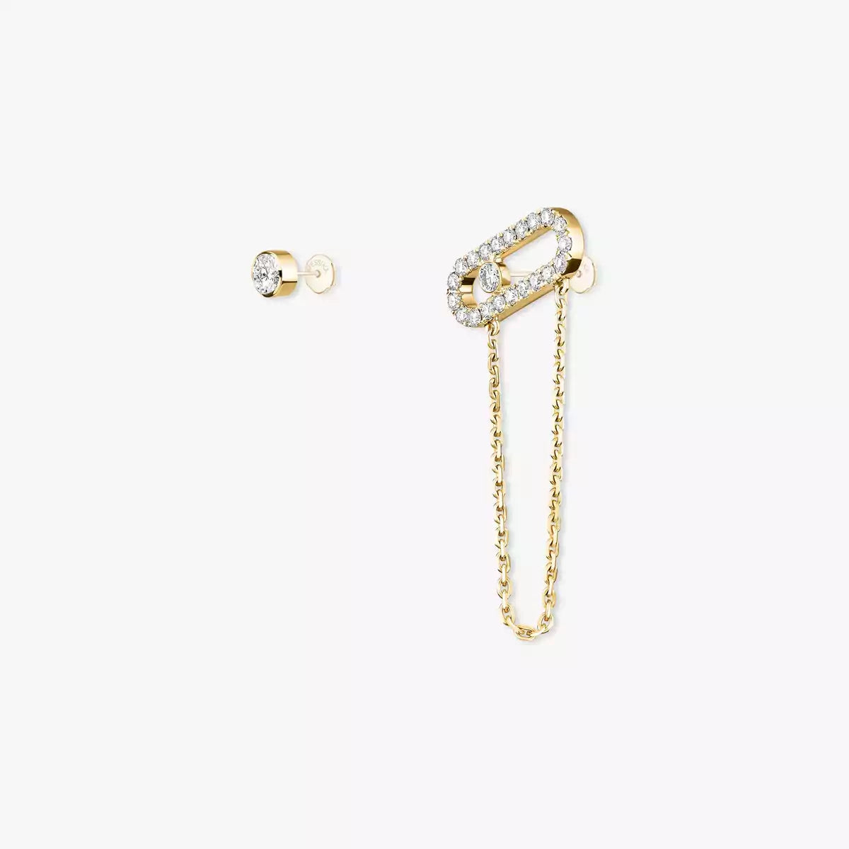 [⭐Luxery]Move Uno Diamond Earrings
