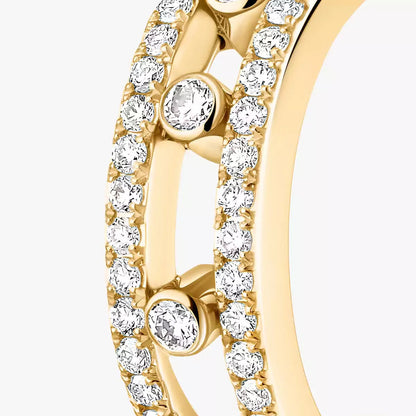 [⭐Luxery]Diamond Pave_ Hoop Earrings Move