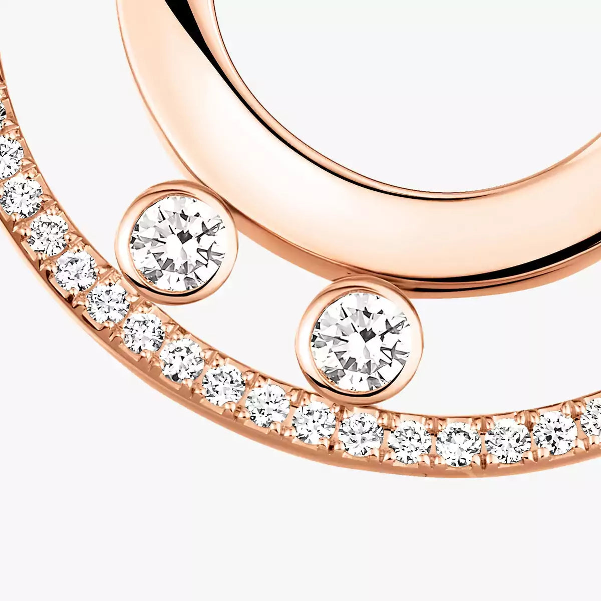 [⭐Luxery]Move Romane Small Diamond Hoop Earrings