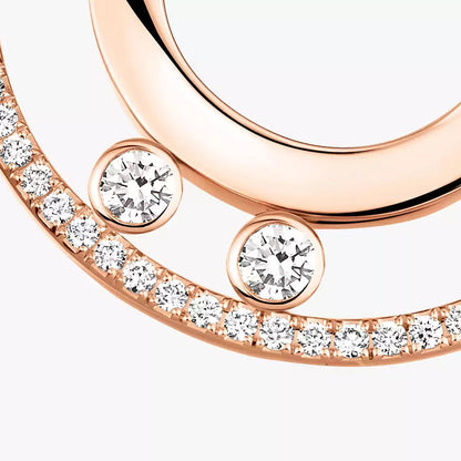 [⭐Luxery]Move Romane Small Diamond Hoop Earrings