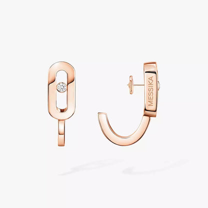 [⭐Luxery]Diamond Mini Hoop Earrings Move Classique