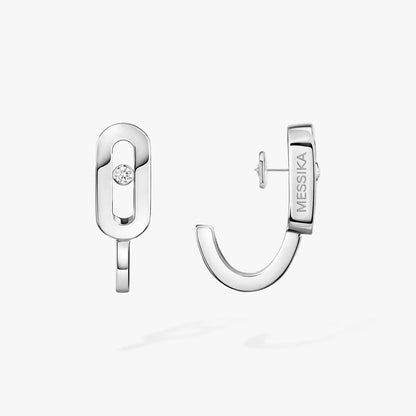 [⭐Luxery]Diamond Mini Hoop Earrings Move Classique