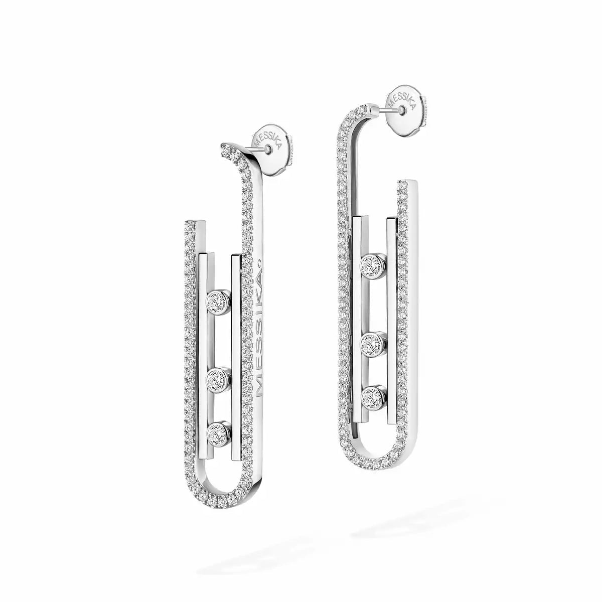 [⭐Luxery]Diamond Pendant Earrings Move 10Th