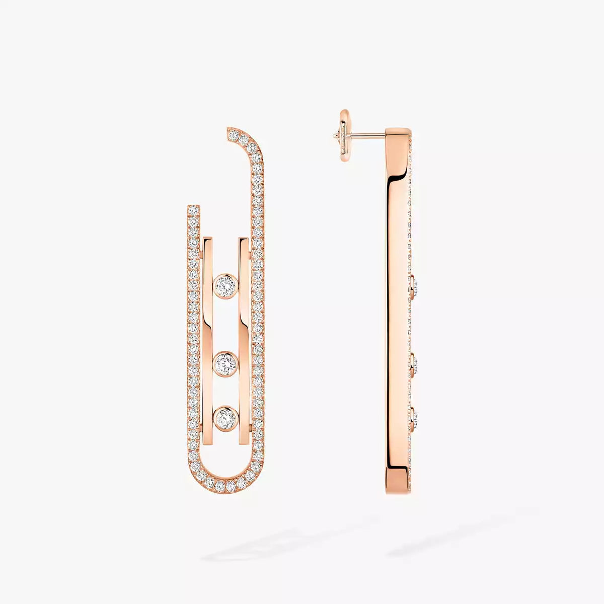 [⭐Luxery]Diamond Pendant Earrings Move 10Th