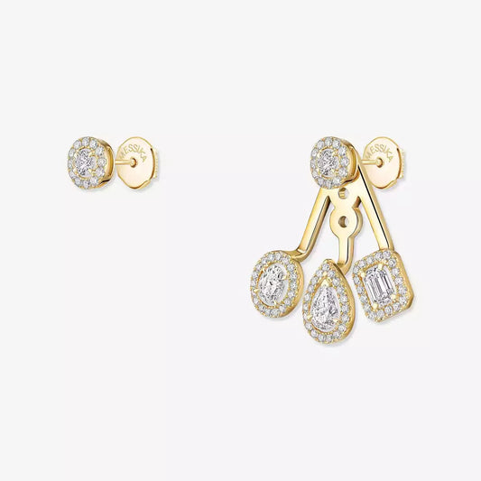 [⭐Luxery] My Twin Trio  Diamond Earrings