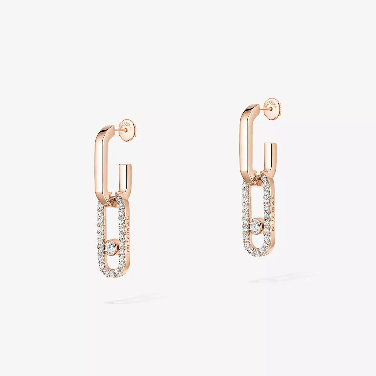 [⭐Luxery]Move Link Diamond Earrings