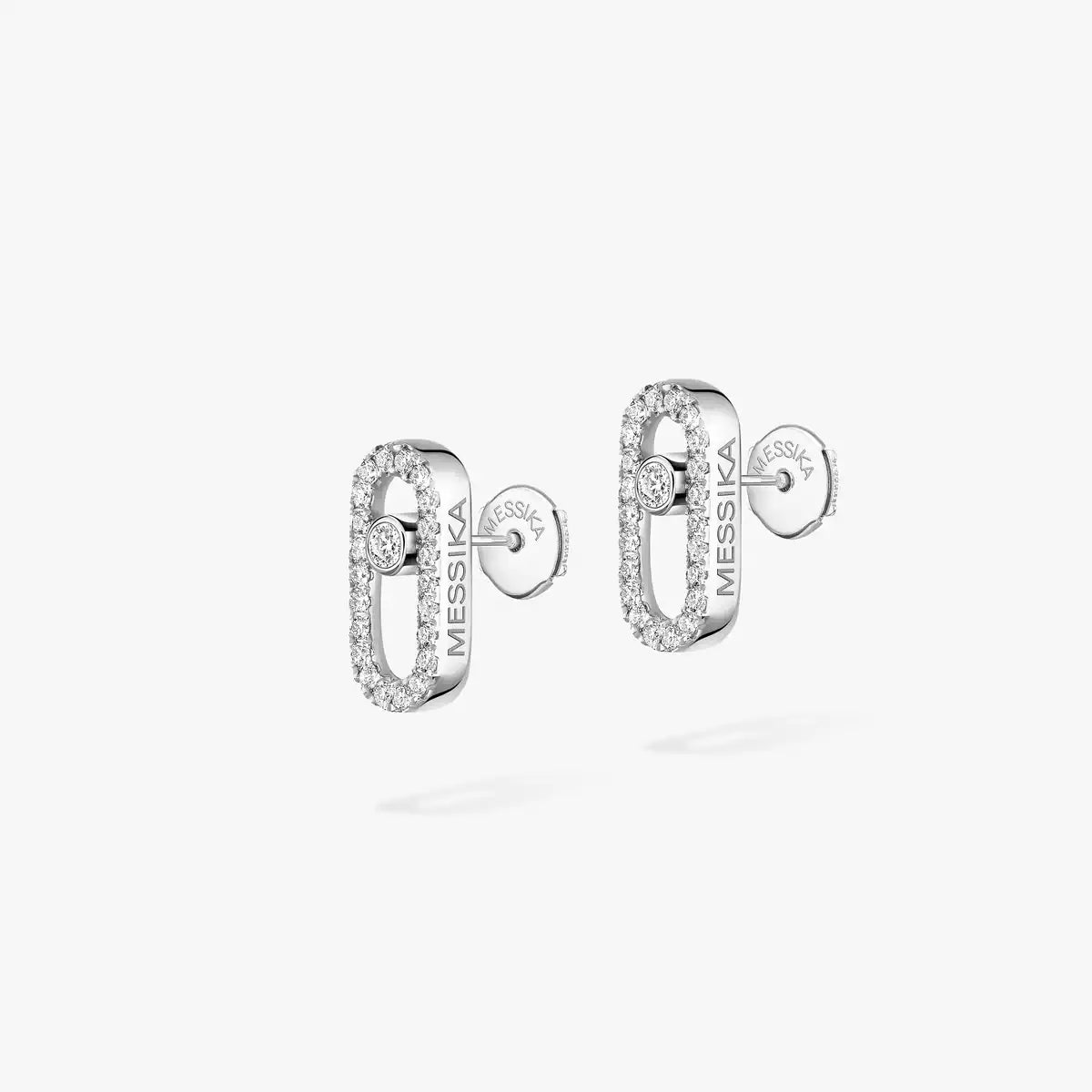 [⭐Luxery]Move Uno Diamond Earrings