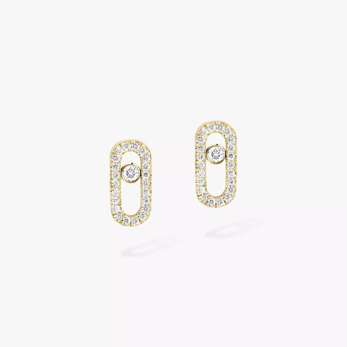 [⭐Luxery]Move Uno Diamond Earrings