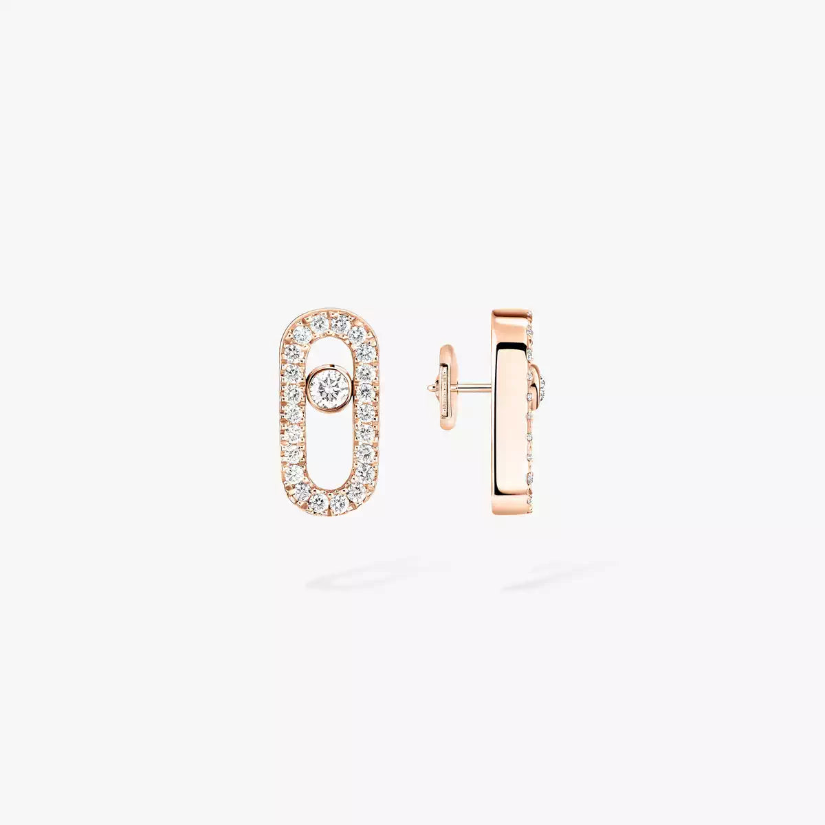 [⭐Luxery]Move Uno Diamond Earrings