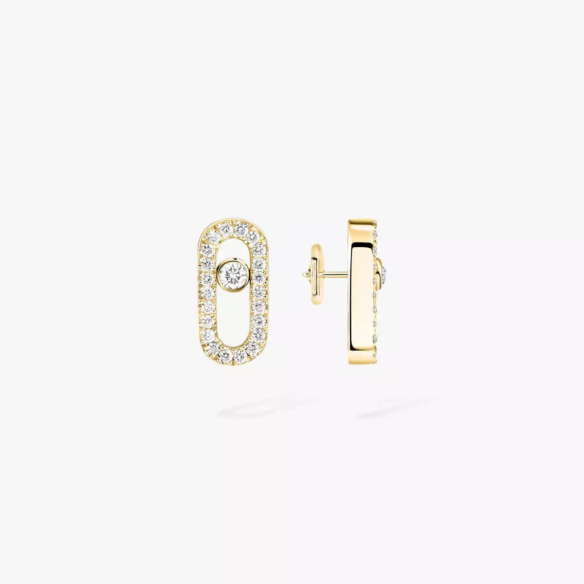 [⭐Luxery]Move Uno Diamond Earrings