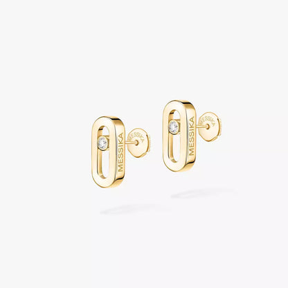 [⭐Luxery]Move Uno Diamond Stud Earrings
