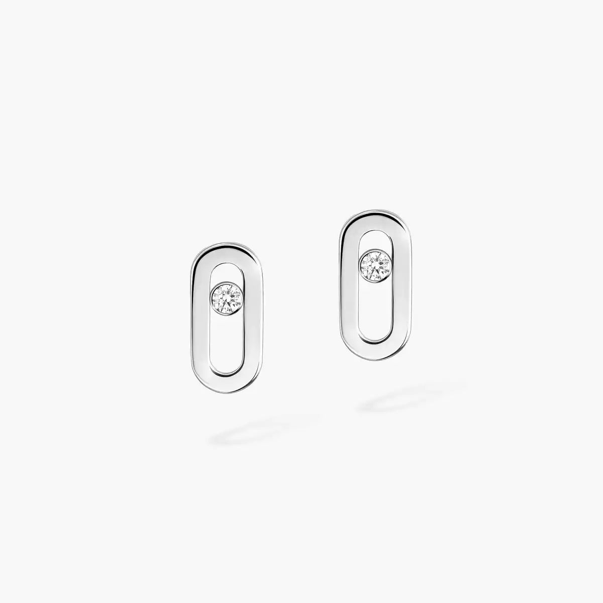 [⭐Luxery]Move Uno Diamond Stud Earrings
