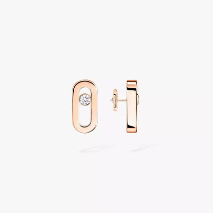 [⭐Luxery]Move Uno Diamond Stud Earrings
