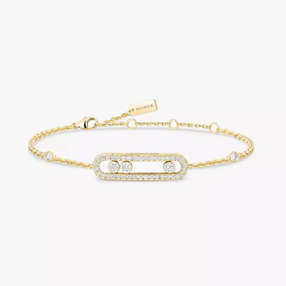[⭐Luxery]Pavé Baby Move Diamond Bracelet