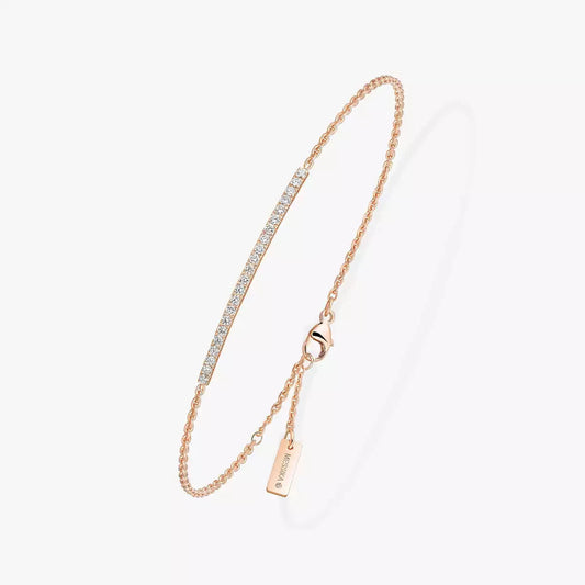 [⭐Luxery]Diamond Thin Bangle 0.15ct My Twin Toi & Moi