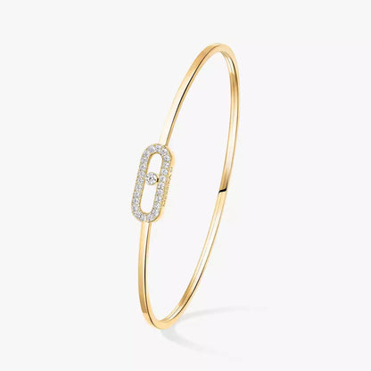 [⭐Luxery]Move Uno pavé flex bangle medium